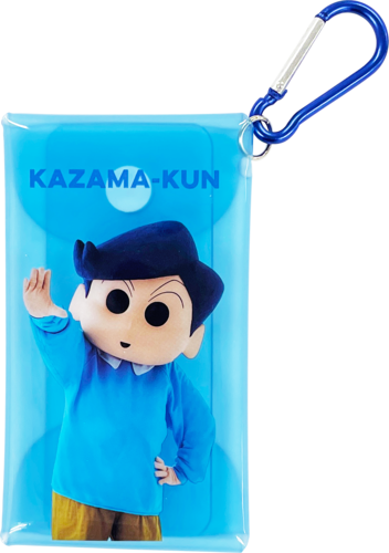 クレヨンしんちゃん マルチクリアポーチ(S) ハイ！チーズ！ 風間くん